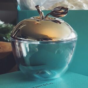 Tiffany & Co. Gold and Silver Apple Jewelry Box